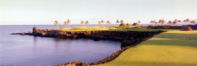 Golf Course, HawaII Resort Poster Golf Course, HawaII Resort Poster