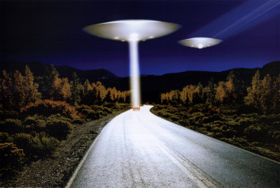 UFO Invasion Poster UFO Invasion Poster
