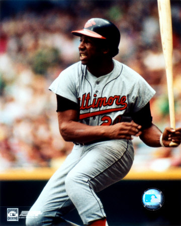 Frank Robinson - Batting Photograph Frank Robinson - Batting Photograph