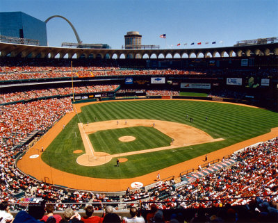Busch Memorial Stadium Photograph Busch Memorial Stadium Photograph