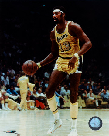 Wilt Chamberlain - Action Photograph Wilt Chamberlain - Action Photograph