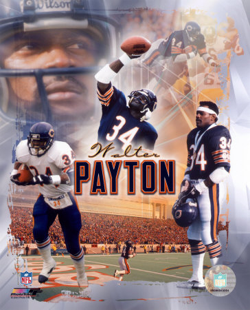 Walter Payton "Legends" Composite Photograph Walter Payton "Legends" Composite Photograph