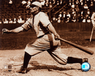 Honus Wagner - Batting Photograph Honus Wagner - Batting Photograph