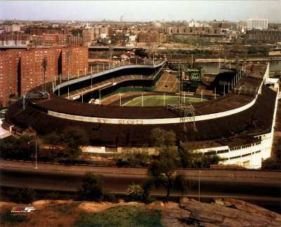 Polo Grounds - Aerial view Photograph Polo Grounds - Aerial view Photograph