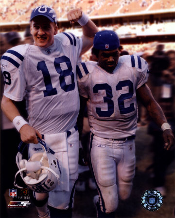 Payton Manning & Edgerrin James Photograph Payton Manning & Edgerrin James Photograph