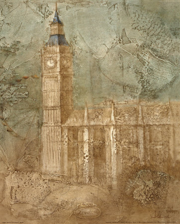 Sights of London Print Sights of London Print