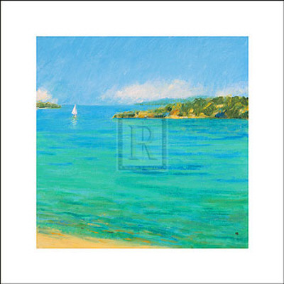 Aquamarine III Print Aquamarine III Print