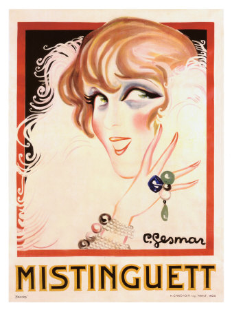 Mistinguett Giclee Print Mistinguett Giclee Print
