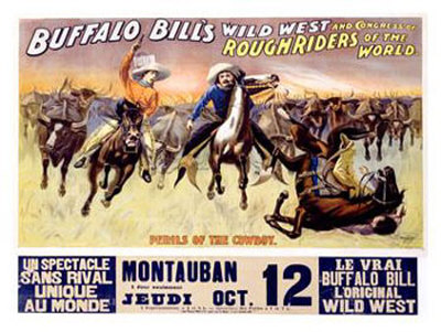 Perils of the Cowboy Giclee Print Perils of the Cowboy Giclee Print