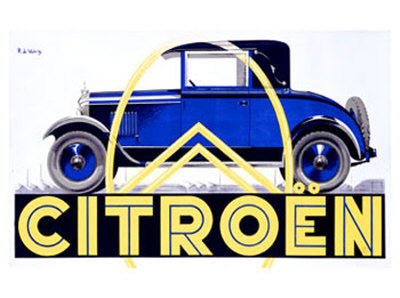 Citroen Giclee Print Citroen Giclee Print