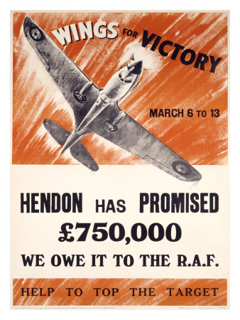 Wings for Victory, WWII Giclee Print Wings for Victory, WWII Giclee Print