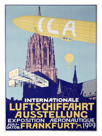 German Air Show, 1909 Giclee Print German Air Show, 1909 Giclee Print