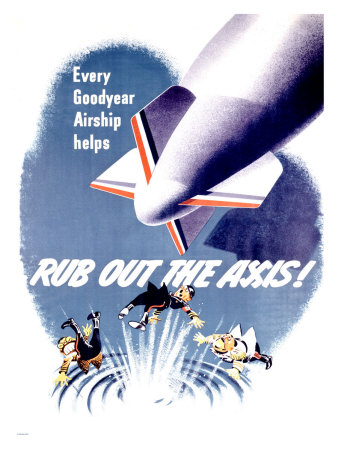 WWII, Rub Out the Axis! Giclee Print WWII, Rub Out the Axis! Giclee Print