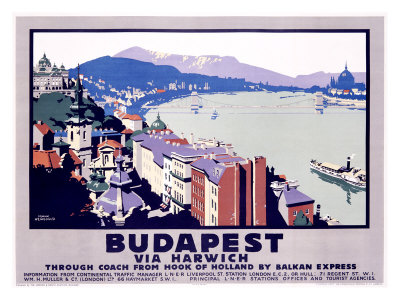 Budapest Giclee Print Budapest Giclee Print