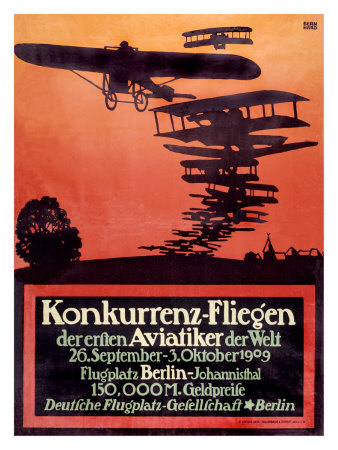 Konkurrenz-Fliegen Giclee Print Konkurrenz-Fliegen Giclee Print