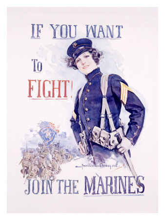 Join the Marines Giclee Print Join the Marines Giclee Print