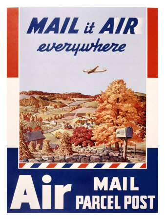 Mail It Air Anywhere Giclee Print Mail It Air Anywhere Giclee Print