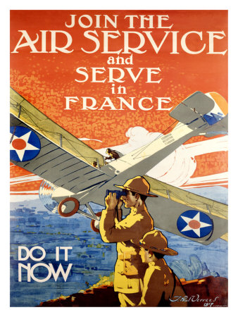 Join the Army Air Service Giclee Print Join the Army Air Service Giclee Print