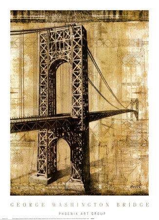 George Washington Bridge Print George Washington Bridge Print