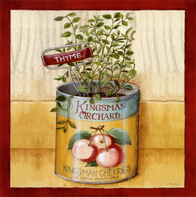 Kitchen Herbs: Thyme Print Kitchen Herbs: Thyme Print