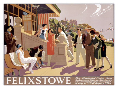 Felixstowe Giclee Print Felixstowe Giclee Print