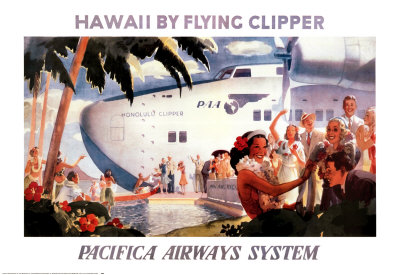 Honolulu Clipper Print Honolulu Clipper Print