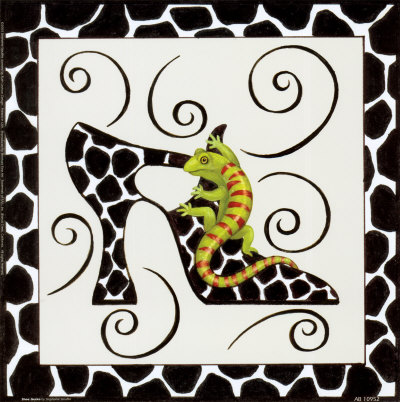 Shoe Gecko Print Shoe Gecko Print