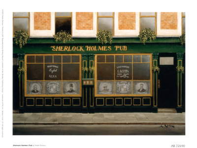 Sherlock Holmes Pub Print Sherlock Holmes Pub Print