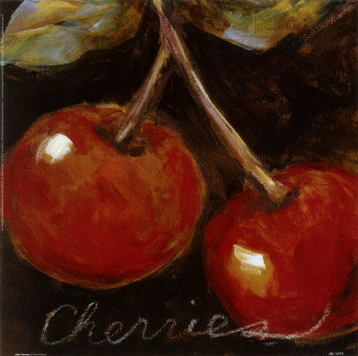 Ripe Cherries Print Ripe Cherries Print