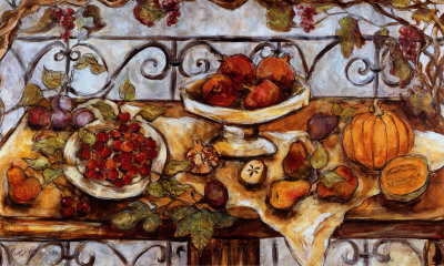 Harvest Table Print Harvest Table Print