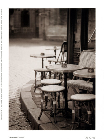 Cafe de Paix Print Cafe de Paix Print