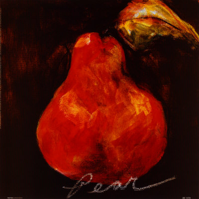 Red Pear Print Red Pear Print