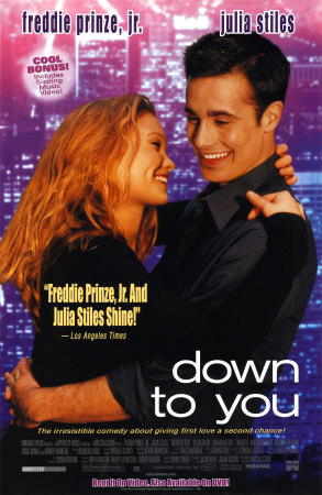 Down to You Poster Down to You Poster