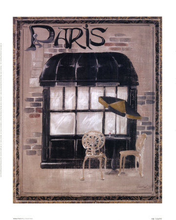 Gilded Paris II Print Gilded Paris II Print