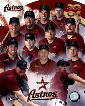 2004 Astros Team Composite Photograph 2004 Astros Team Composite Photograph