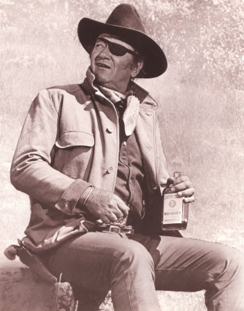 John Wayne Poster Card John Wayne Poster Card