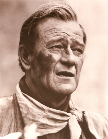 John Wayne Poster Card John Wayne Poster Card