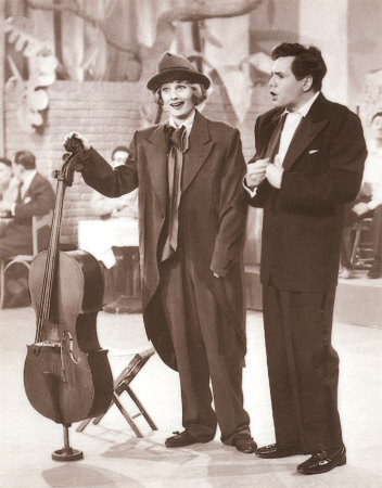 Lucille Ball and Desi Arnaz Poster Card Lucille Ball and Desi Arnaz Poster Card