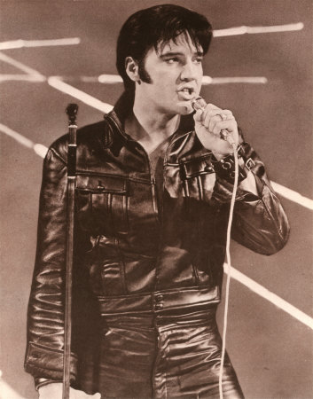 Elvis Presley Poster Card Elvis Presley Poster Card