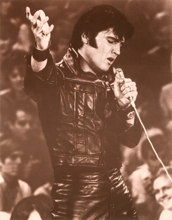 Elvis Presley Poster Card Elvis Presley Poster Card