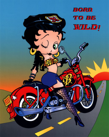 Born to be Wild Poster Card Born to be Wild Poster Card