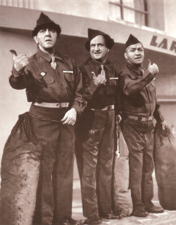 The Three Stooges Poster Card The Three Stooges Poster Card