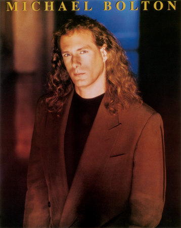 Michael Bolton Poster Card Michael Bolton Poster Card