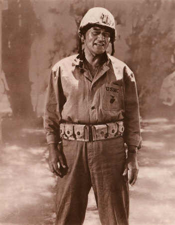 John Wayne Poster Card John Wayne Poster Card