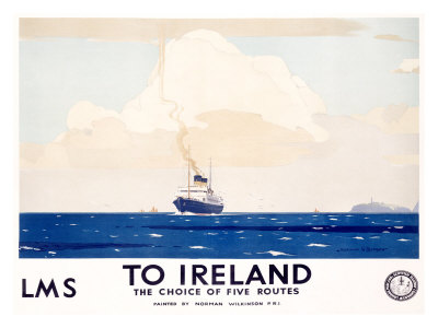 LMS, To Ireland Giclee Print LMS, To Ireland Giclee Print