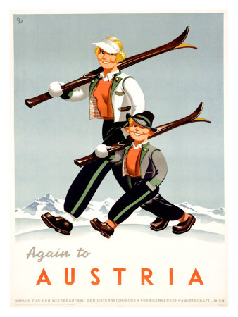 Again to Austria Giclee Print Again to Austria Giclee Print