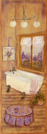 Bath in Lavender II Print Bath in Lavender II Print