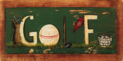 Golf Print Golf Print