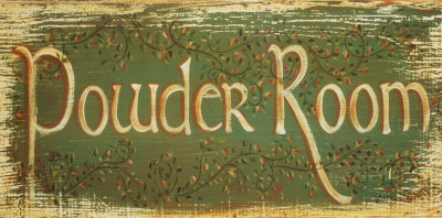 Powder Room Print Powder Room Print
