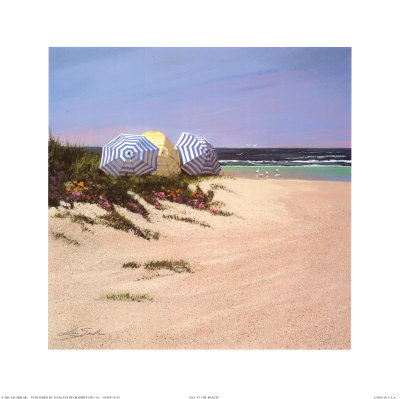A Day at the Beach Print A Day at the Beach Print